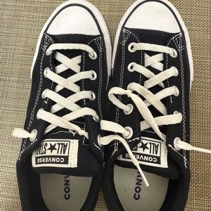 Converse Kids Black and White Sneakers